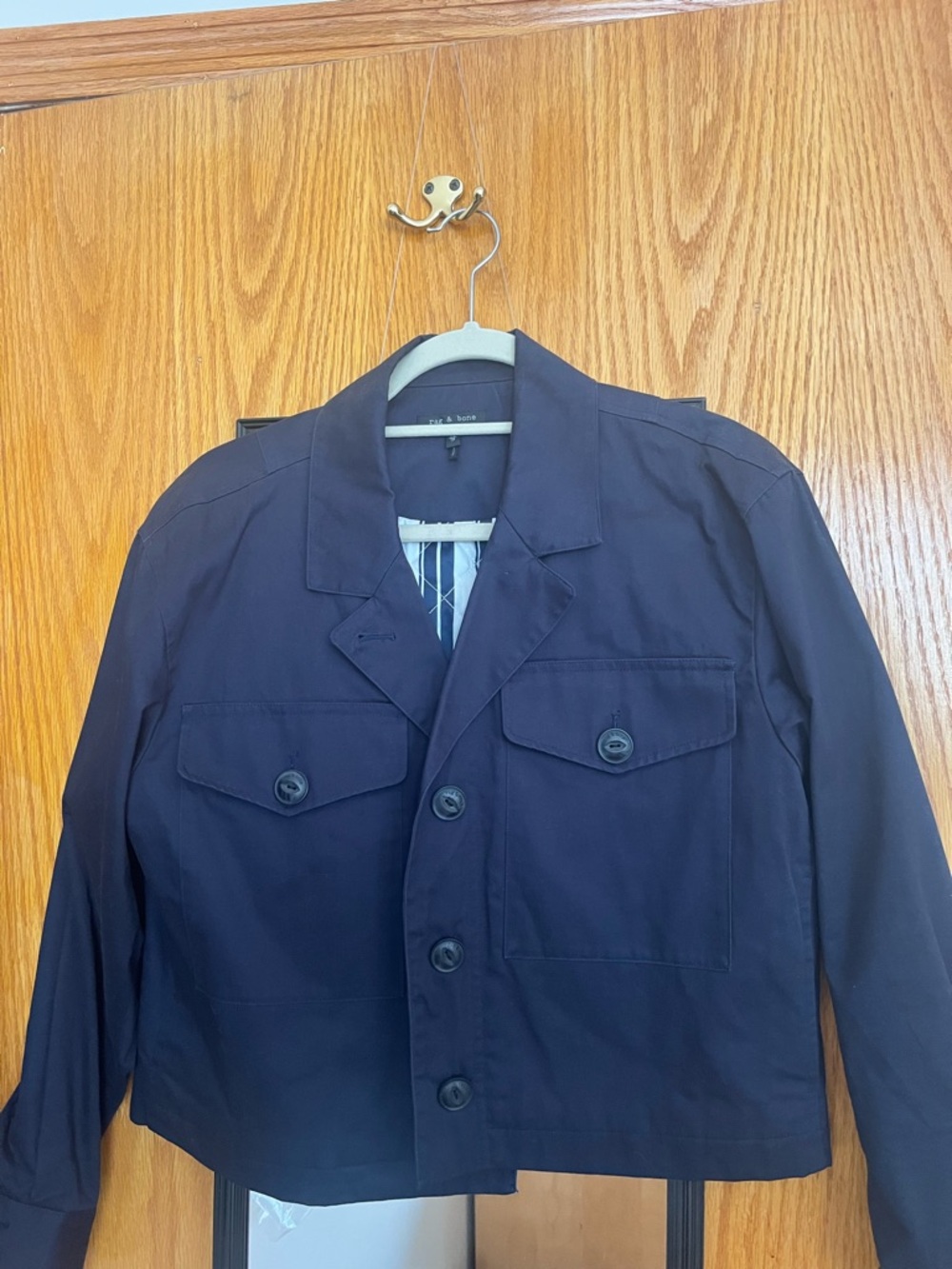 rag & bone Navy Jacket, Like New